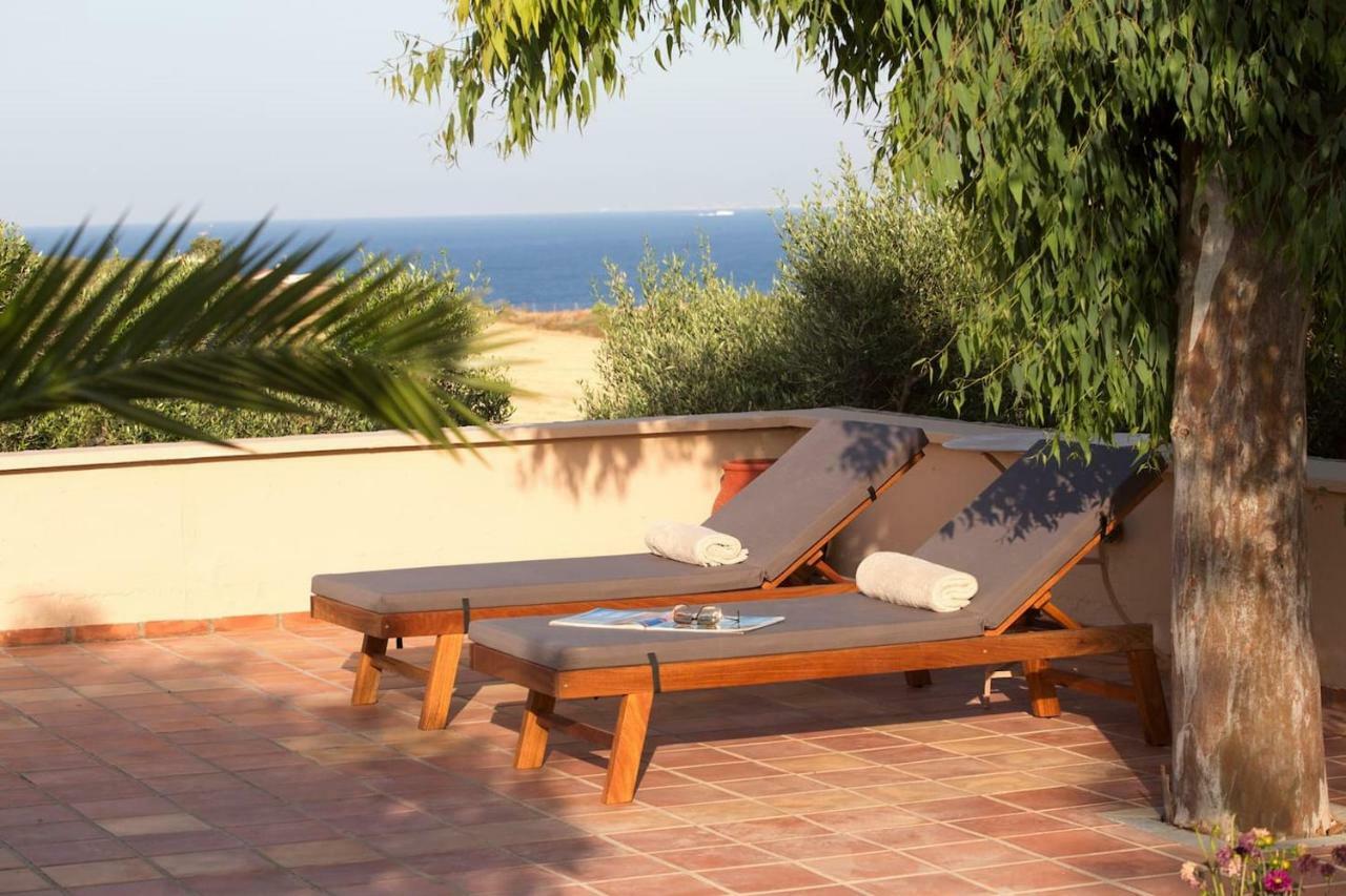 White Sand Villa. Spacious Villa With Prive Pool. Agia Pelagia  Bagian luar foto