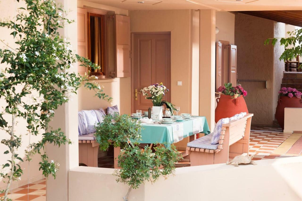 White Sand Villa. Spacious Villa With Prive Pool. Agia Pelagia  Bagian luar foto