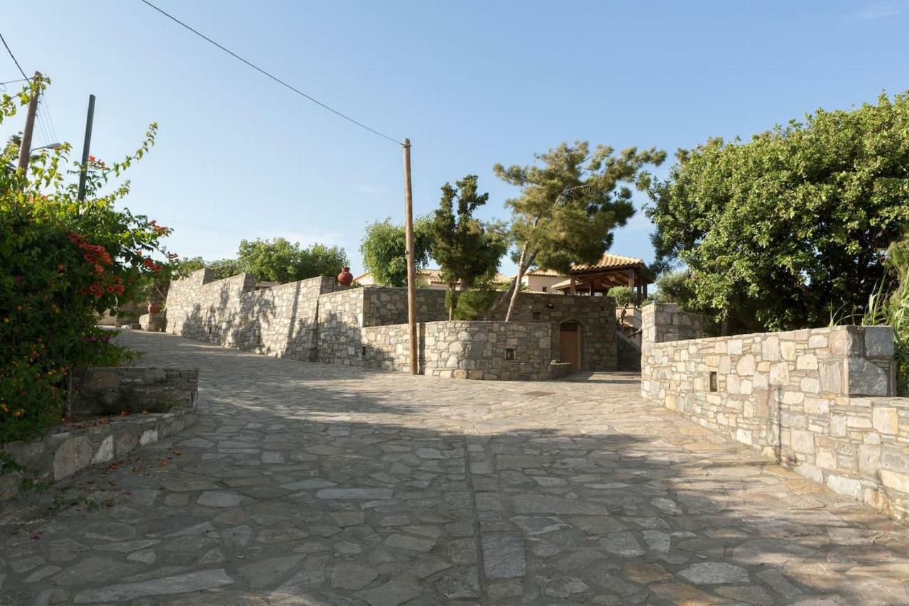 White Sand Villa. Spacious Villa With Prive Pool. Agia Pelagia  Bagian luar foto