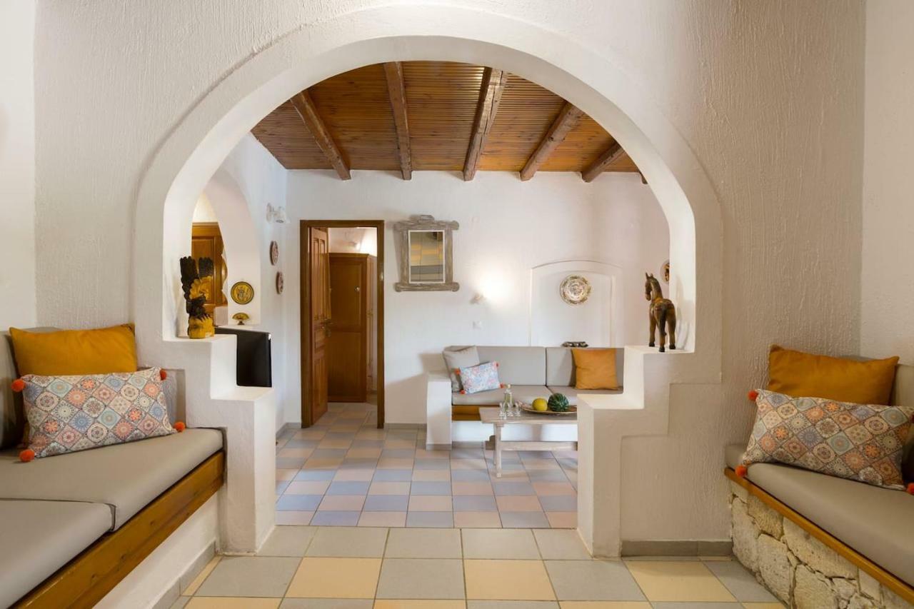 White Sand Villa. Spacious Villa With Prive Pool. Agia Pelagia  Bagian luar foto